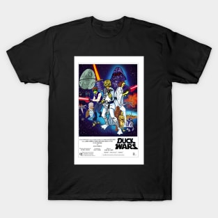 Duck Wars - Spoof Movie Poster T-Shirt